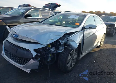 2013 Hyundai Sonata Hybrid Limited from USA, damaged, VIN KMHEC4A46DA051021